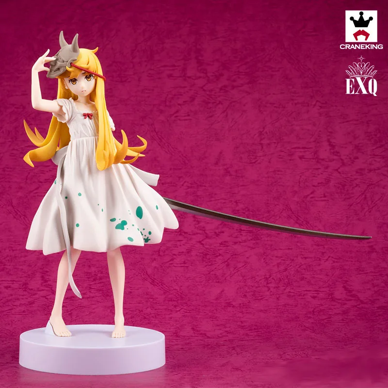 100% оригинальная коллекция Banpresto EXQ Nishio Ishin Daijiten фигура Shinobu Oshino (Shinobi monogatari)|Игровые