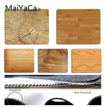 

MaiYaCa New Arrivals Golden Wood DIY Design Pattern Game mousepad Size for 18x22cm 25x29cm Small Mousepad