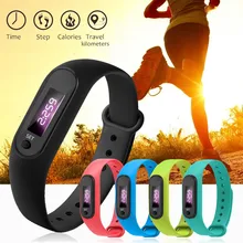 Цифровой ЖК-силиконовый браслет-шагомер бегать шаг ходьбы Счетчик калорий наручные женские и мужские спортивные фитнес часы браслет