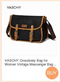 VASCHY сумки для женщин Мода сумка повседневное высокое качество Crossbody Дамы Chic мягкий кожзаменитель