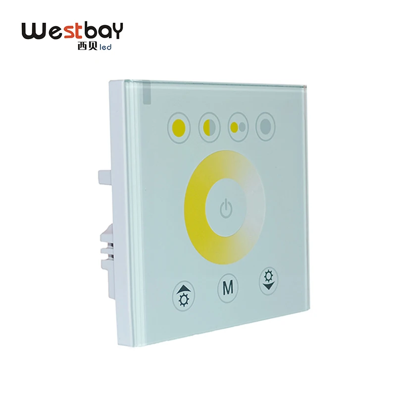 Free Shipping led color touch on/off switch, single color controller
