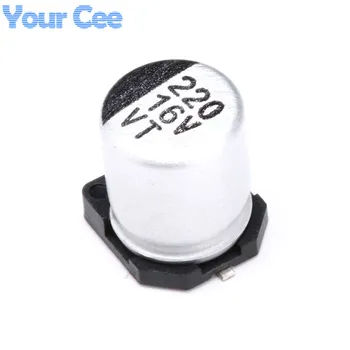 

10 pcs 16V 220UF SMD Aluminum Electrolytic Capacitors 6.3*7.7MM