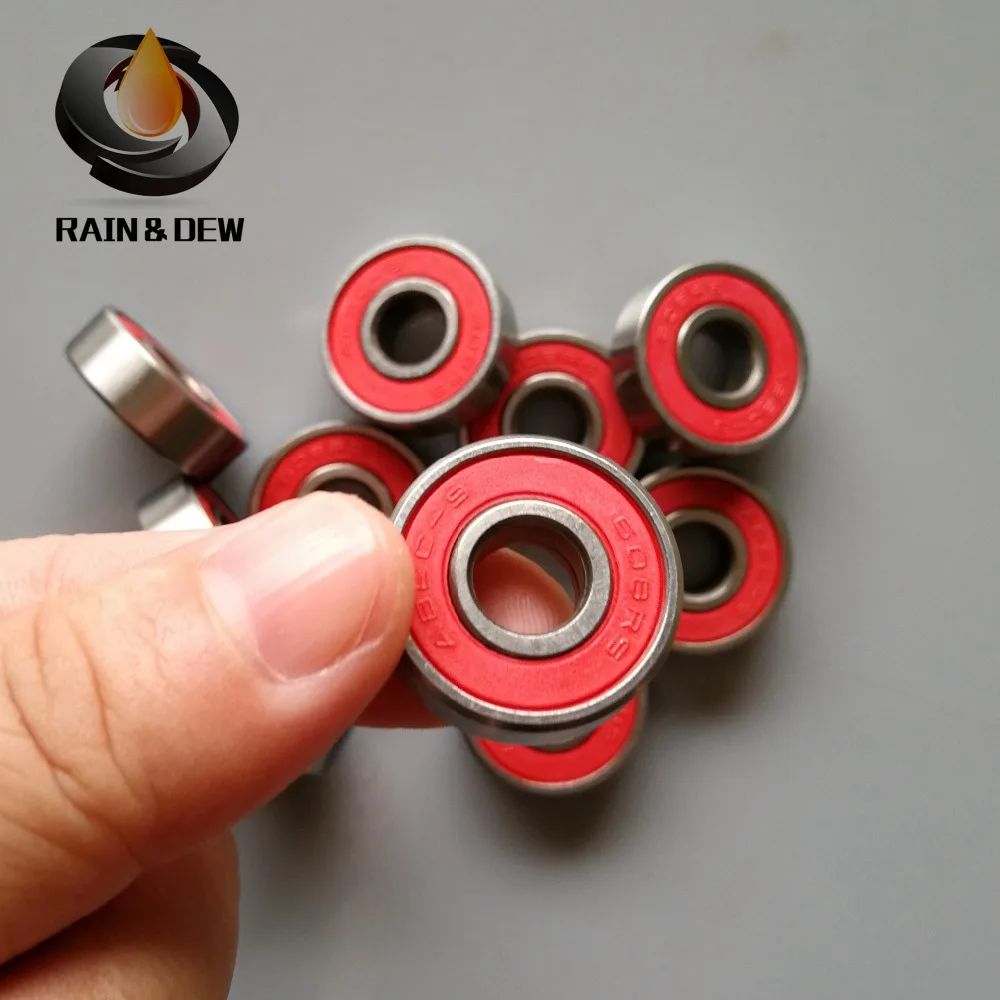 608 2RS REDS прецизионные Скейт Скейтборд Подшипники 8X22X7 роликовые коньки подшипник