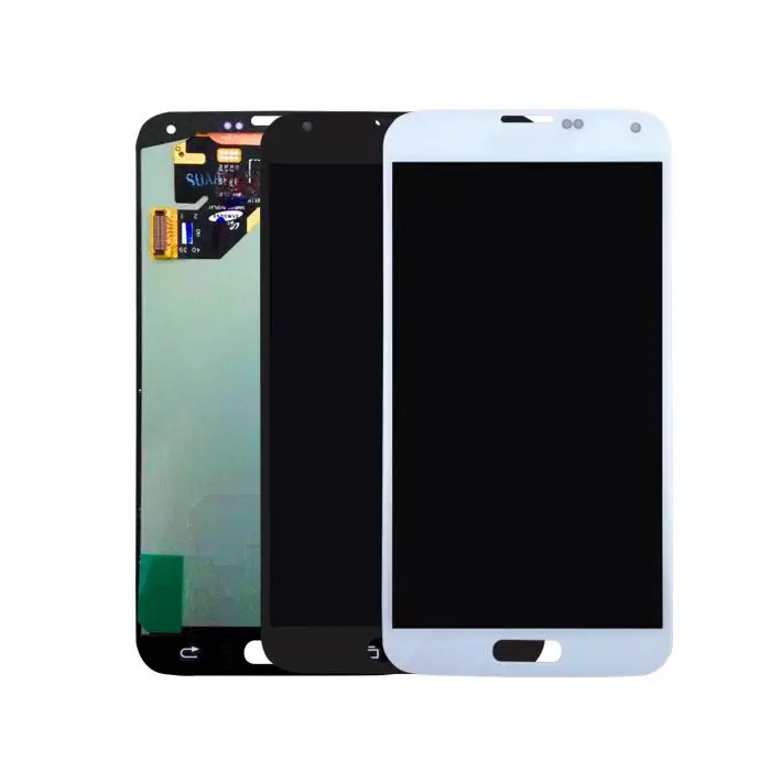 

Original AMOLED For SAMSUNG Galaxy S5 G900F G900H LCD display Touch Screen Digitizer Assembly with Adhesive