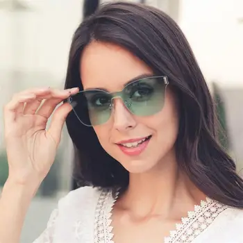

fashion woman 2018 Cat's eye sunglasses pink shades for women sunglasses ladies vintage Square sunglass women designer brand
