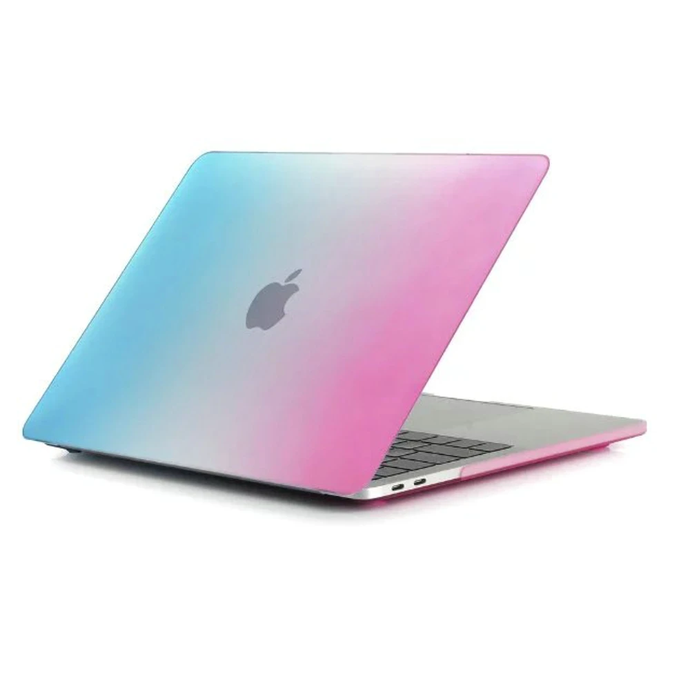 TPU Luxury Gradient Hard Shell Case Cover For Apple MacBook Air Pro 11 12 13 15 with Touch Bar for New Pro 13 15 Laptop NoteBook