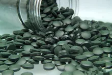 Export quality 0.25g*800pill Anti-fatigue Anti-radiation Enhance-immune natural organic Spirulina Tea Tablet rich vitamin