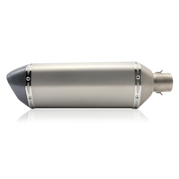 ZSDTRP 35-51 мм мотоцикл Akrapovic большой размер глушитель выхлопной трубы Модифицированная выхлопная труба для z900 zx6r R6 cbr500r gsxr1000r - Цвет: A-02