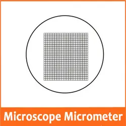 0,2 мм DIV стеклянный сценический окуляр Объективы шкала скольжения измерительный микроскоп-микрометр калибратор для микроскопа