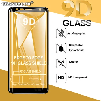 

50pcs 9D Tempered Glass Full Cover Film For Samsung Galaxy A10S A20S A30S A40S A50S A70S A51 A71 A91 M30S Edge Screen Protector