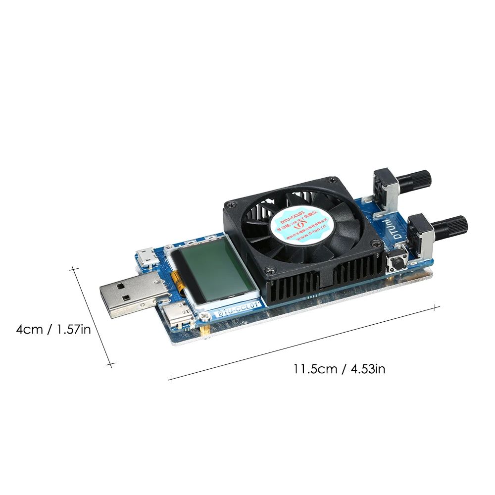 Тестер Аккумуляторов с ЖК дисплеем USB тестер регулируемым модулем нагрузки и