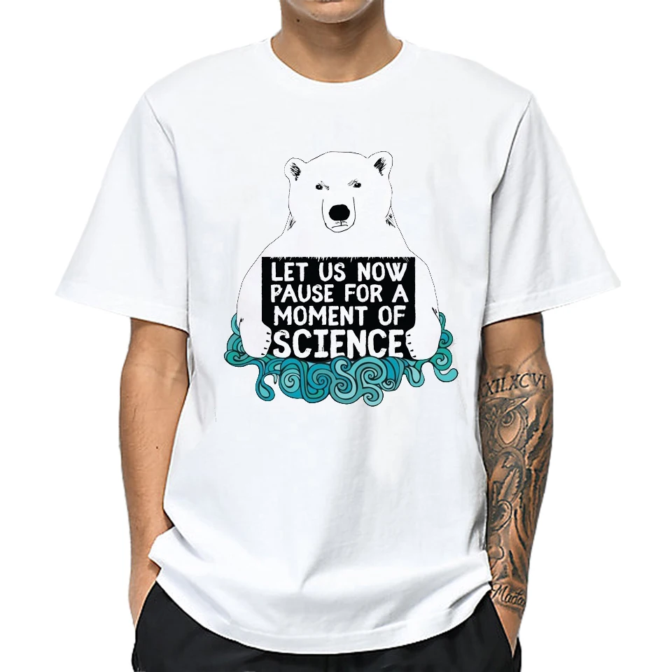 100% хлопок для мужчин Милая футболка с рисунком сердца медведь животный принт футболки короткий рукав Забавный Harajuku футболка плюс размеры