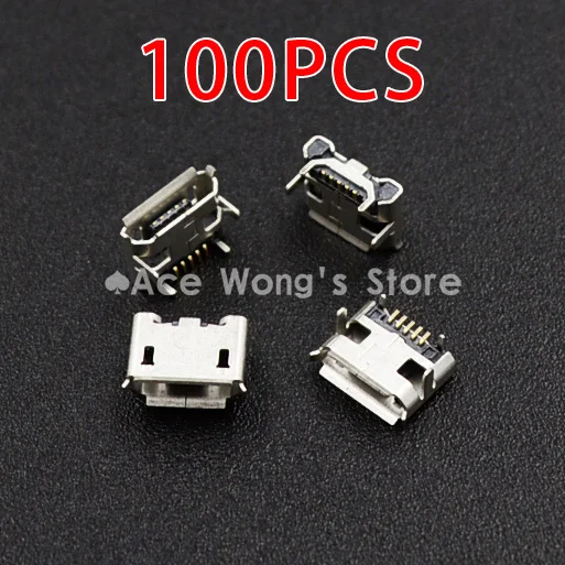 Новинка высококачественный разъем Micro USB 100 шт./лот гнездо типа мама 5-контактный SMT