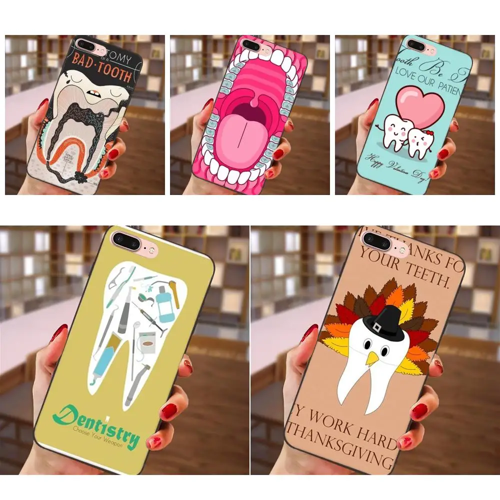 

High Quality High-End Phone Accessories Case Dental Definitions Tooth For Xiaomi Mi Mix Max Note 2 2S 3 5X 6 8 SE A1 Play F1
