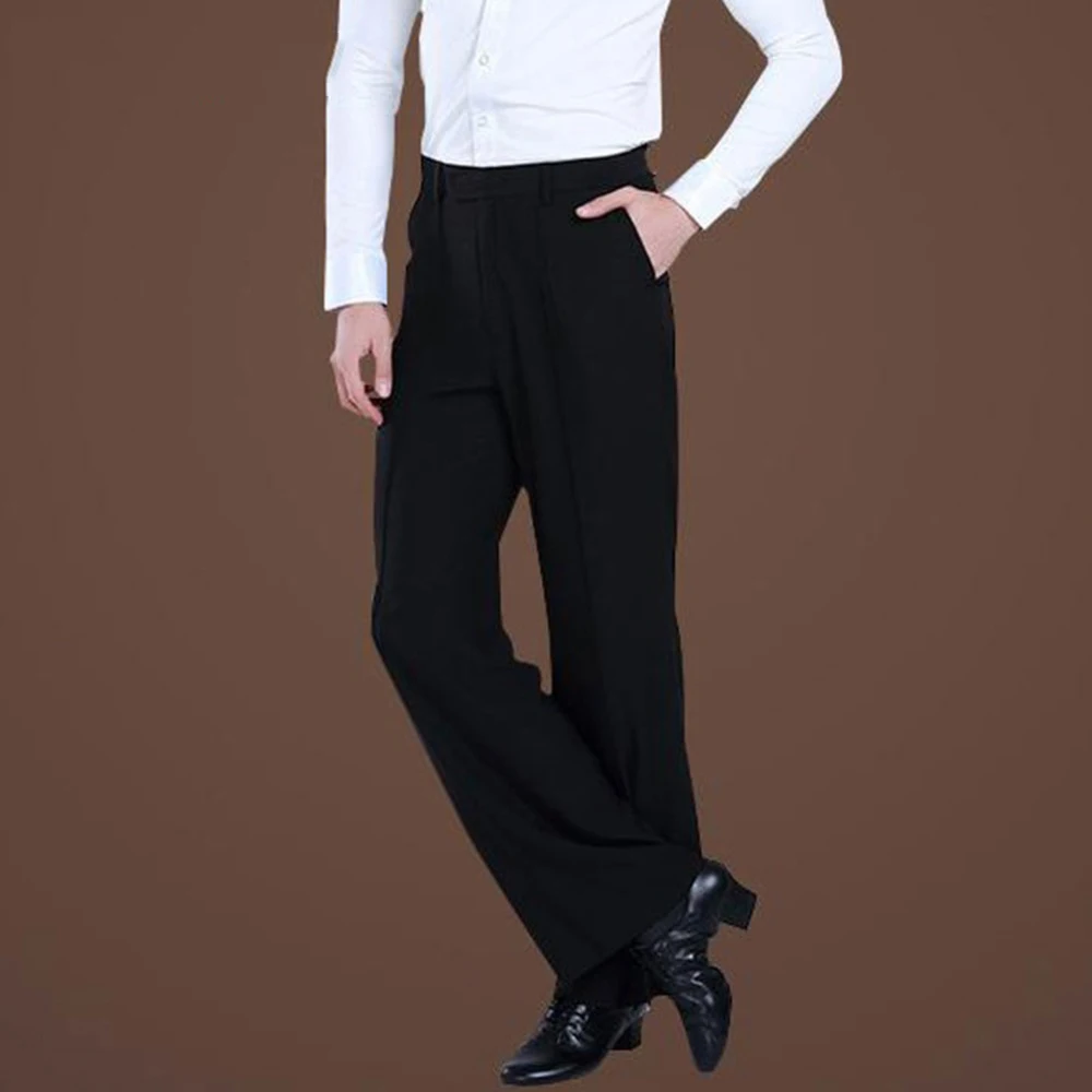 Nastro di Raso nero Sul Lato degli uomini Pantaloni Pantaloni Pantaloni  Mens moderna Sala Da Ballo Danza Pantaloni di Ballo Latino Pantaloni di  Ballo degli Uomini degli uomini pantaloni|pants gloves|pant boypant bra -