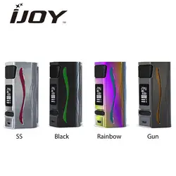 Оригинал 234 Вт IJOY GENIE PD270 TC MOD с двойной 20700 батареей 6000 мАч и RGB подсветка огромный мощности для различных 30 мм танк E-cig Mod