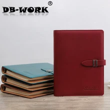 A5 производители пользовательские бизнес-блокнот канцелярский блокнот с пряжкой из искусственной кожи Офисные аксессуары для ноутбука заказной печатный логотип