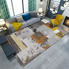Прямоугольный ковер Мягкий Нескользящий абстрактный Рисунок маслом мягкий напольный ковер для журнальный столик для гостиной комнаты украшения спальни