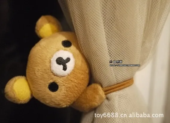 Мультяшный милый медведь магниты на холодильник стикер Rilakkuma сообщение клип семейный инструмент плюшевая игрушка подарок девочки дети куклы