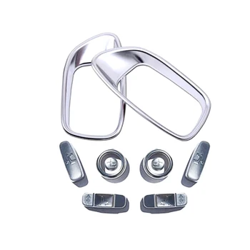 

For Jaguar XF X260 2016 2017 2018 ABS Accessories Interior Car Seat Adjustment Button Cover Trims Matt 8pcs