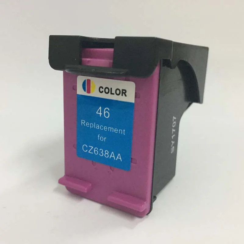 Картридж для принтера Einkshop совместимый с HP 46 46xl DeskJet 2029 2529 4729 2020hc 2025hc 2520hc xl|ink
