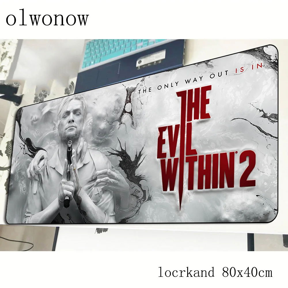 Коврик для мыши evil inside 800x400x3 мм крутой новый игровой коврик геймер восхитительный