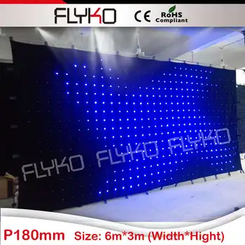 

alibaba express guangzhou rgb led mobile stage backrop play edit words