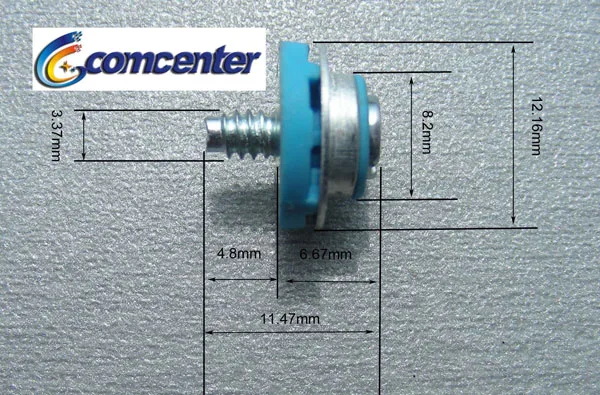 

Screw for HP 3.5 HDD DC7800 DC7900 8000 8100 Z400 Z600 Screws Isolation Grommet 450712-001 Mute Mounting