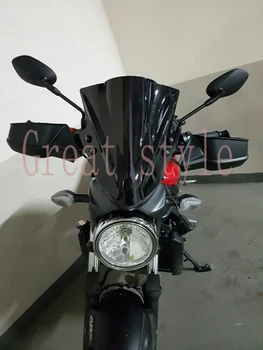 

New For Suzuki For Honda For Ducati For Kawasaki Yamaha Cruisers Standards moto bike motorcycle motorbike Windshield Windscreen