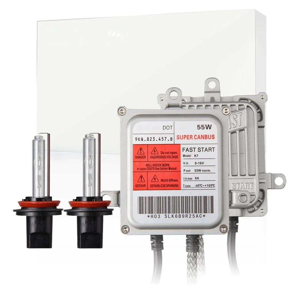 

Supper Canbus No Error HID Xenon Conversion Kit Quick Start H1 H3 H7 HB3 HB4 9005 9006 4300K 5000K 6000K Super Fast Bright