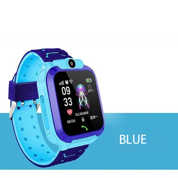 

New Smart Watch Waterproof Q12 Sos Multifunction Position Tracking Children Digital Wristwatch For IOS Android Gift For Kids