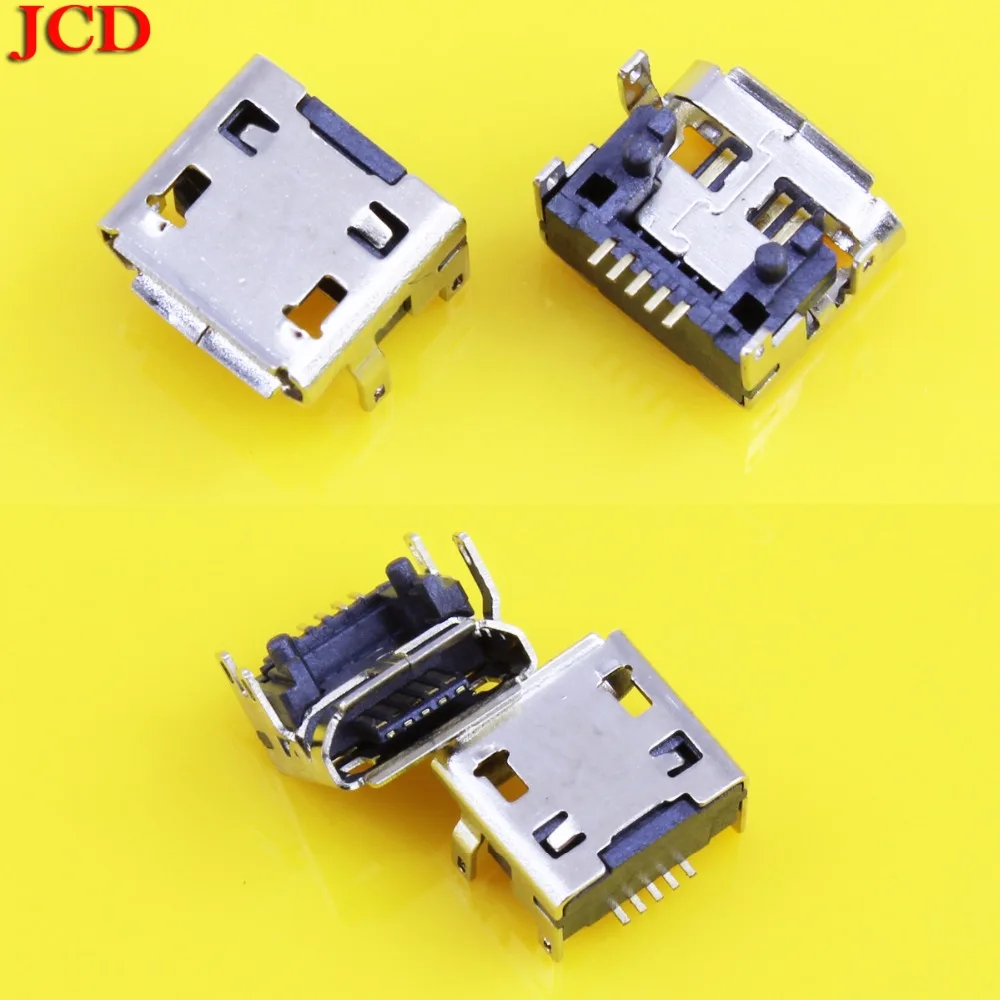 JCD 100X для JBL Charge FLIP 3 Bluetooth динамик новый женский 5 pin 5pin Тип B Micro mini usb зарядный порт