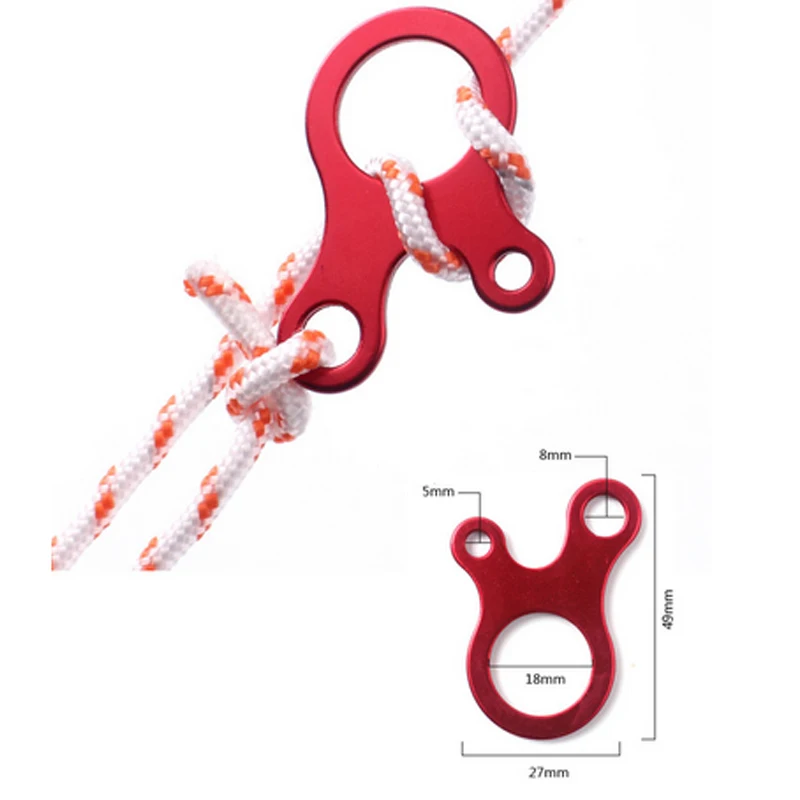 3 шт Улитка 3 отверстия Быстрый узел с регулируемой пряжкой Пряжка палатка ветровая веревка скольжения крюк алюминиевый тормоз Палатка аксессуары затягивание