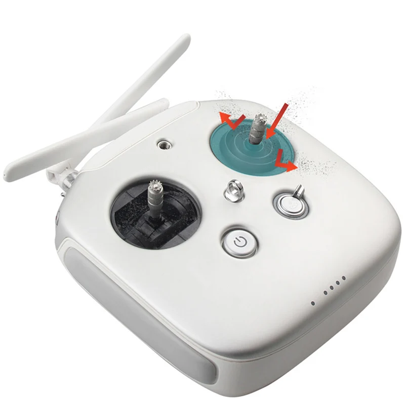 

For DJI RC Joysticks Dust Cover Waterproof Transmitter Stick Soft Silicone Protector Base For DJI Phamtom 4 3 SE 2 Inspire 1/2