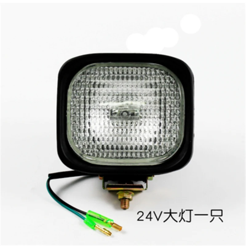 Forklift Front Headlamp Square Light Foshan H3 Light Bulb 12V 24V FOR Hangfork Liugong Longgong light LED