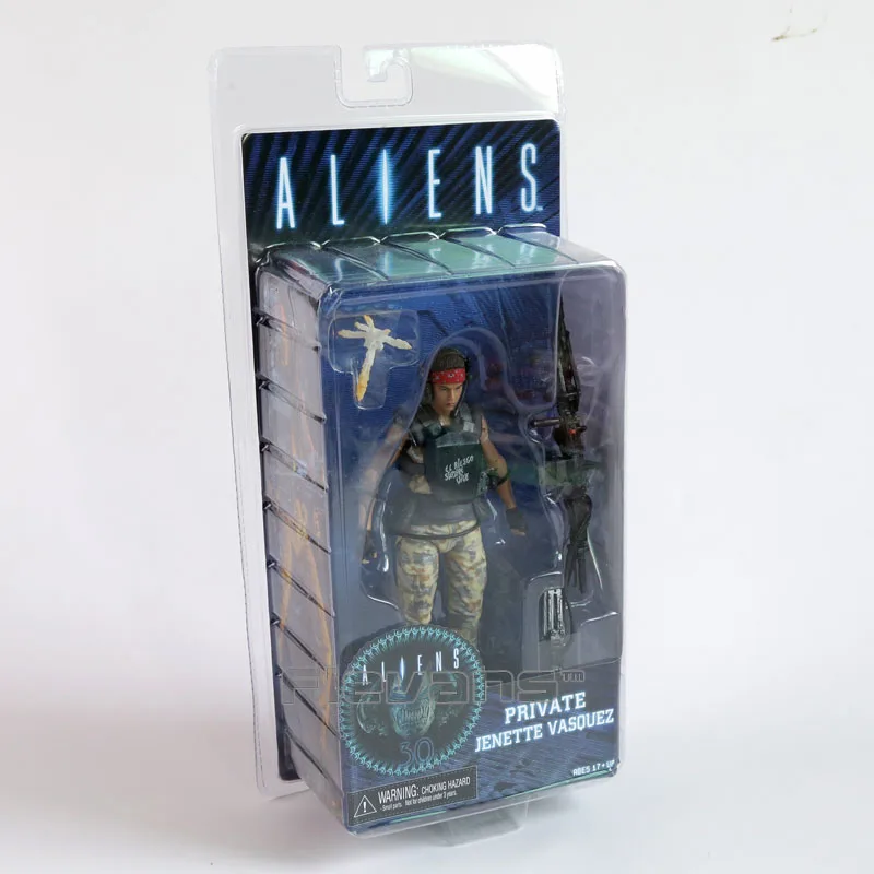 Инопланетянин NECA Series 9 Xenomorph Albino Drone частный Ricco Frost Jenette Vasquez ПВХ фигурка Коллекционная модель игрушки " 18 см