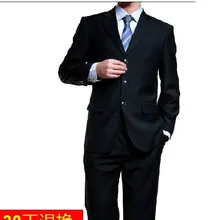 Топ qiualtiy людей подлинная рабочая одежда свадьба установлены для отправки в галстук специальный шип куртка+ брюки mx FG34654