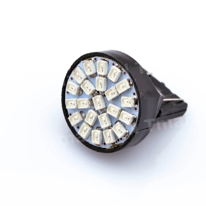 2018 Новый 10 шт./лот 7443 22 SMD 1206 Led Автомобильный резервный поворотный свет белый
