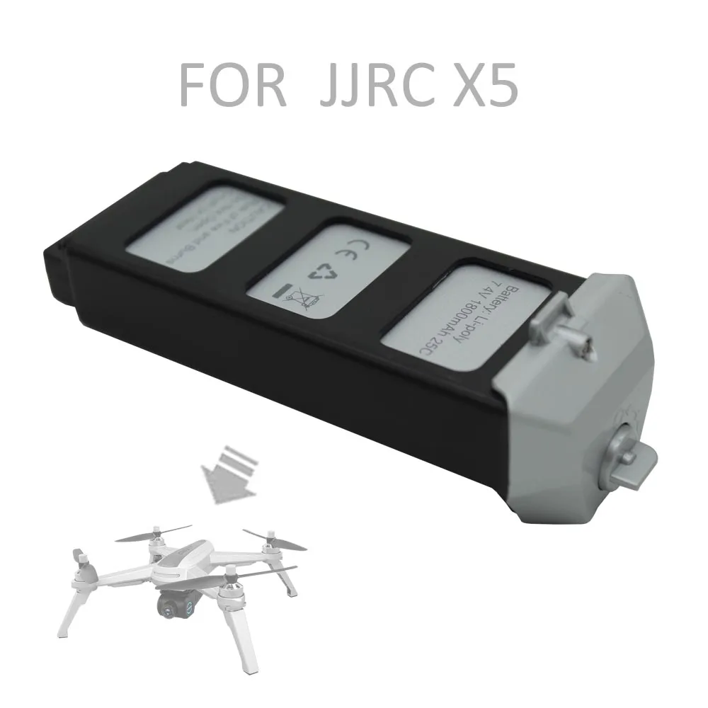 

Original JJRC JJPRO X5 GPS RC Drone 7.4V 1800 MAH Li-Po Battery Spare Set meal Charge three batteries at the same time