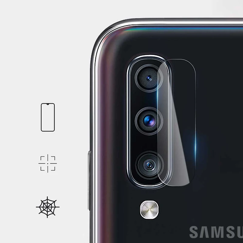 2 шт камера закаленное стекло для samsung Galaxy A70 объектив камеры Защитная пленка для экрана для samsung A70 A50 A40 A30