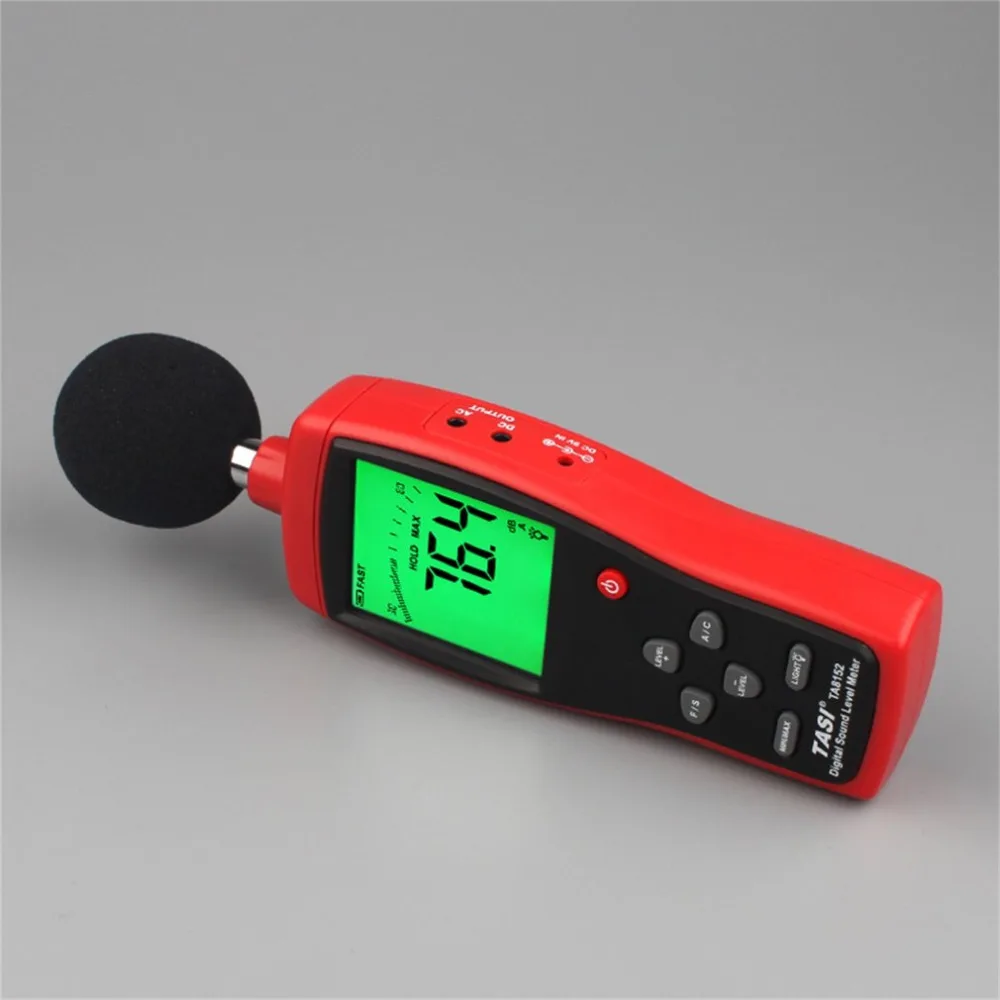 TA8152 измеритель уровня звука цифровой измеритель уровня шума Тестер 30-130дб децибел мониторинг уровня звука с кронштейном