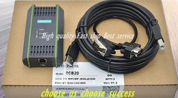 

DHL FAST SHIP for S7 PC ADAPTER USB 6ES7972-0CB20-0XA0 support 840D CNC PPI/MPI/DP 6ES79720CB200XA0 USB/MPI S7-300 MPI cabl