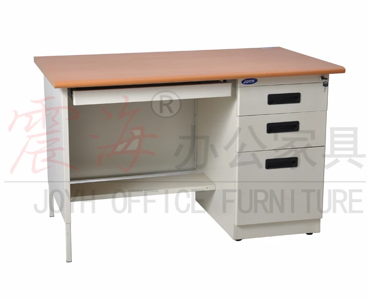 Low Price Steel Office Table Mdf Top Metal Office Desk For Sale