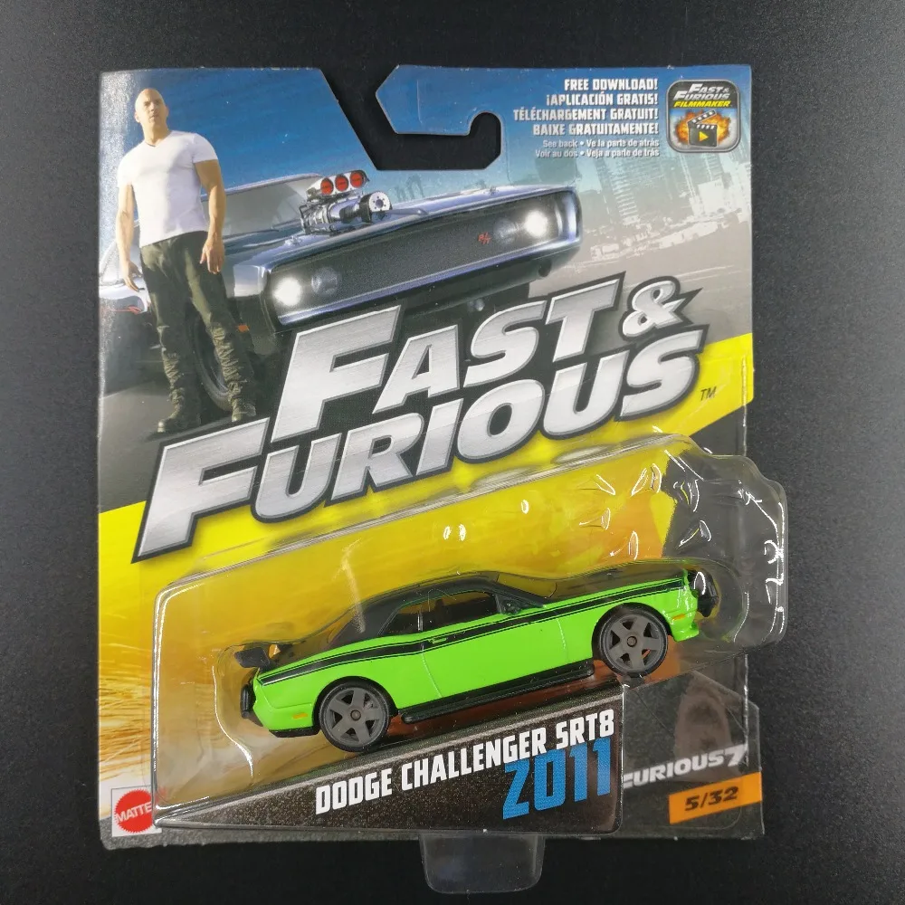Игрушечные автомобили Hot Wheels 1:55 Форсаж Dodge зарядное устройство Коллекционная