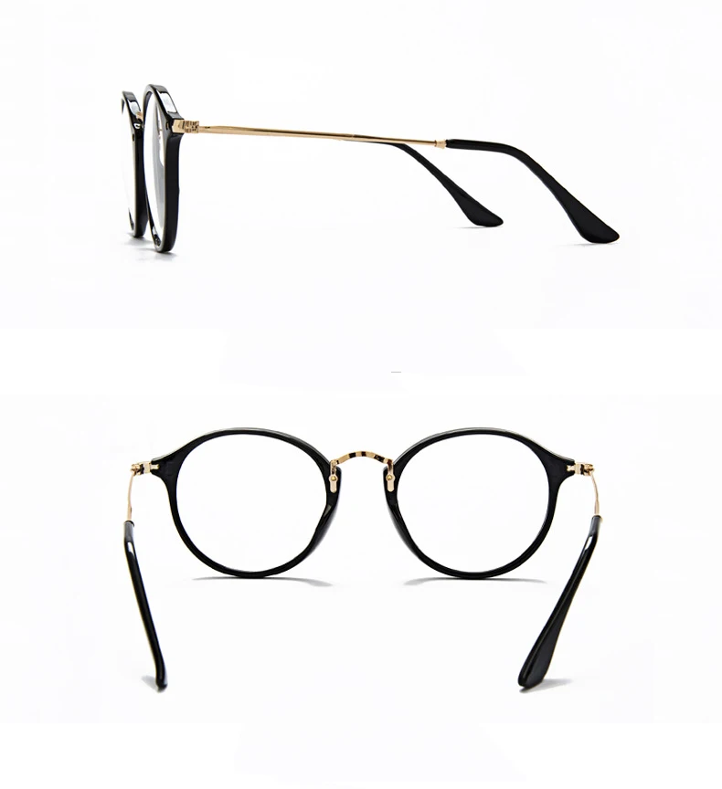 Классические Прозрачные Круглые очки, Женские оправы для очков, мужские леопардовые оправы для очков, женские винтажные очки, синий светильник, прозрачные линзы