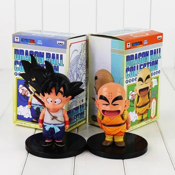 

2 Styles Anime Dragon Ball Collection Krillin Kuririn Son Goku Figure Toy Doll Children Gift