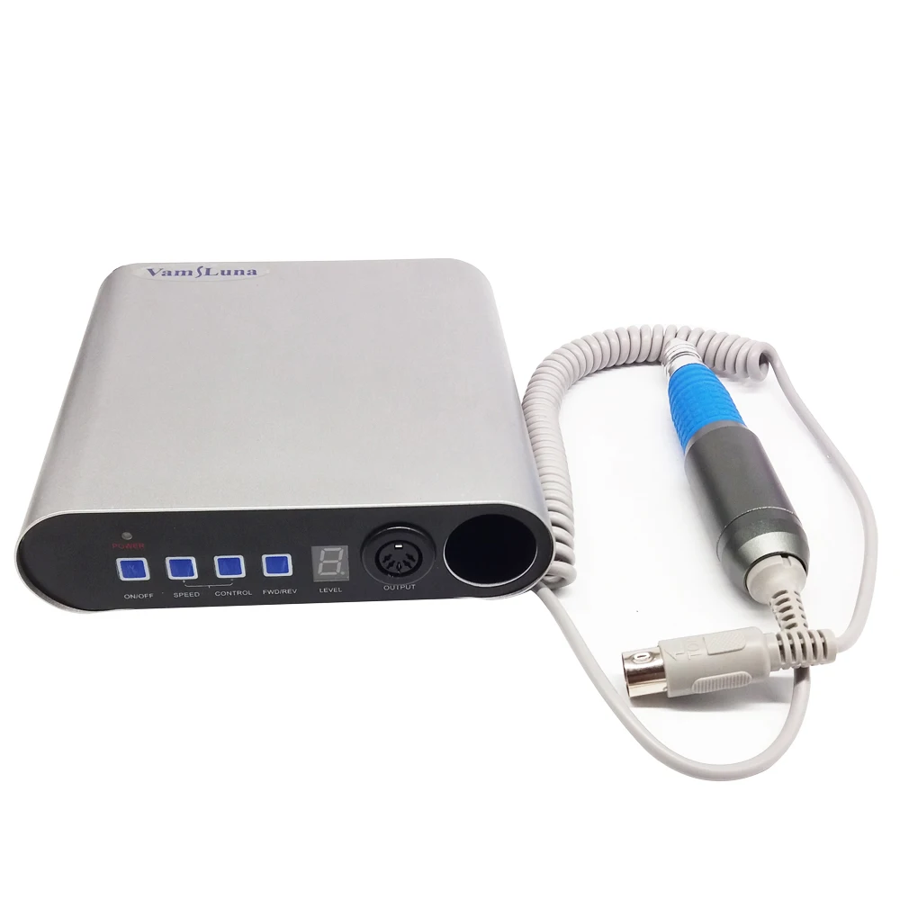  Electric Nail Drill Milling Machine Apparatus For Manicure Pedicure Tools 20000RPM Small Size Porta