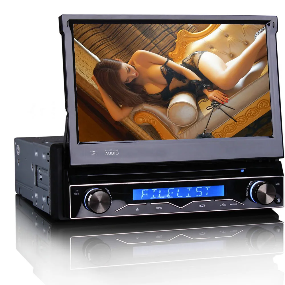 Clearance Universal 7" 1Din auto retractable panel Car DVD GPS navi system with DVBT 3G WiFi TV DVR RDS AM FM SWC 4X50W DK7088 2 Clearance Universal 7" 1Din auto retractable panel Car DVD GPS navi system with DVBT 3G WiFi TV DVR RDS AM FM SWC 4X50W DK7088 2