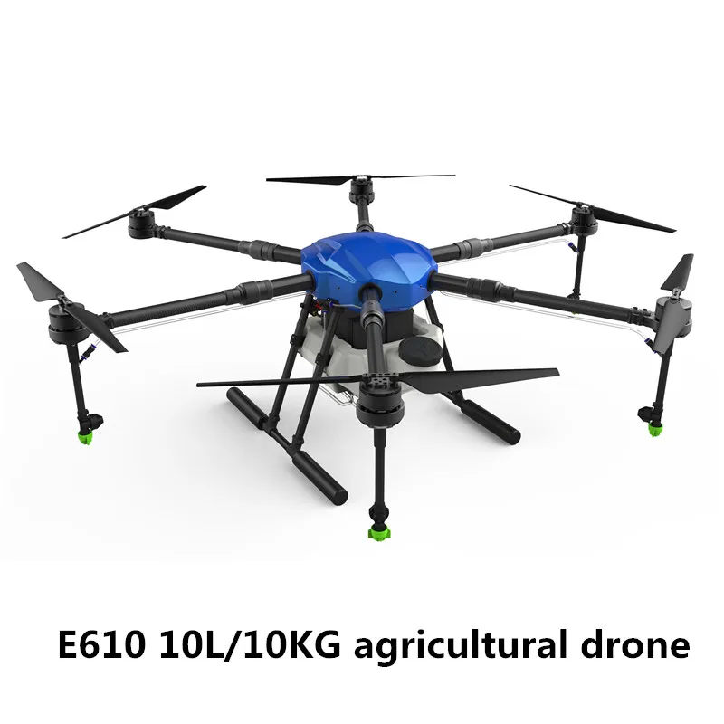 

EFT E610 10L agricultural spray drone flight platform 10KG spray / frame kit / hobbywing X6 power DIY 1400mm wheelbase waterUAV