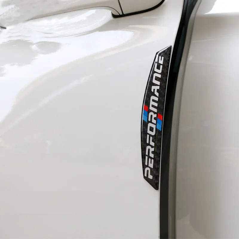 

4pcs car door protector carbon fiber door side car Anti-collision Strips for bmw e90 e46 f30 f10 X1 X3 X5 X6